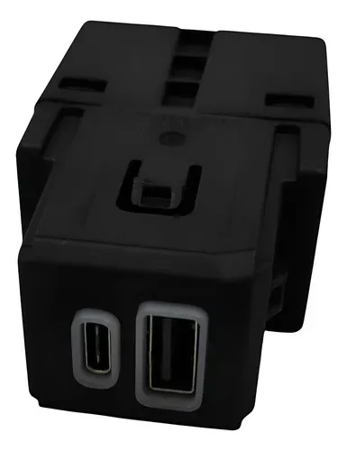 Entrada Usb Dupla Dianteira Jeep Renegade 2023 68381663 Preto