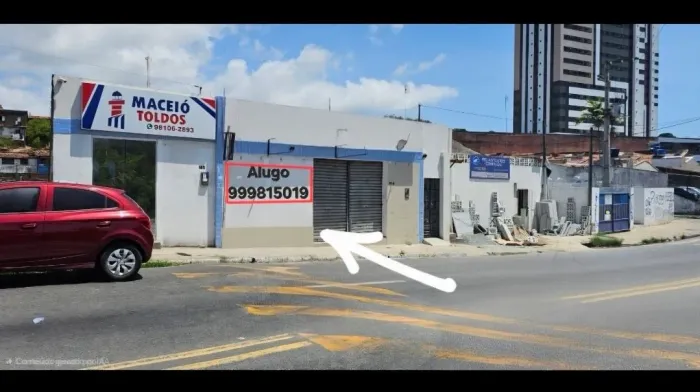 Alugo salão comercial no Prolongamento da Av. Rotary 