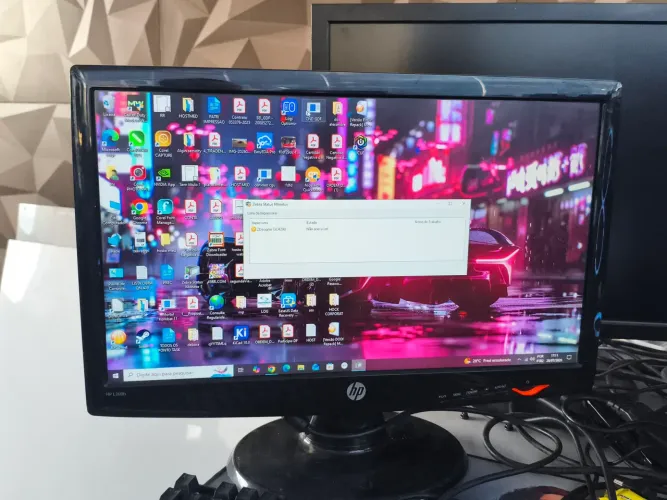 Monitor hp de 20 polegadas