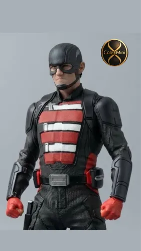 Estátua Agente Americano Iron Studios