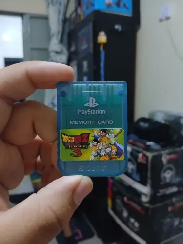 Memory card blue playstation 2 ps2