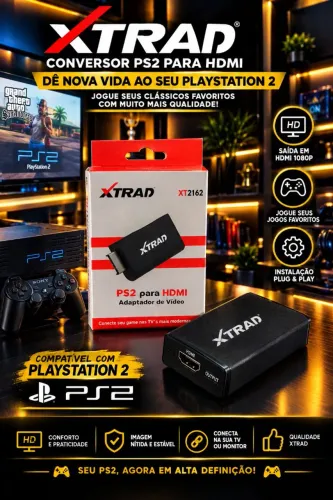 Conversor de PS2 para HDMI Novo Promoção