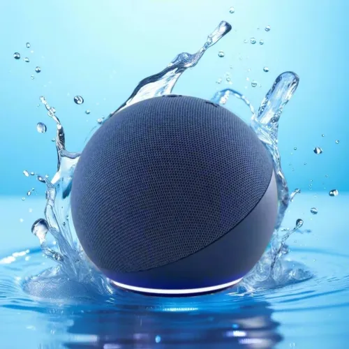Caixa de som echo dot 5 geração, azul marinho