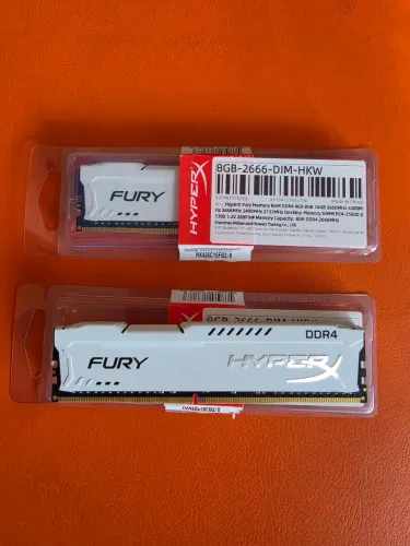 Memoria 16GB DDR4 2666 (2X8GB) KINGSTON HYPERX FURY