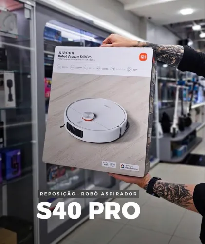 Robô Aspirador Xiaomi S40 Pro - Lacrado Novo Com Garantia LOJA Física BH