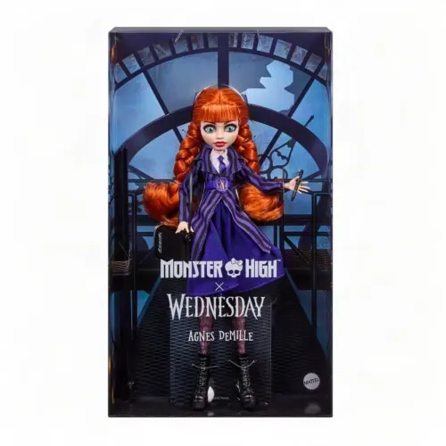 Boneca Monster High Wednesday Series Agnes DeMille