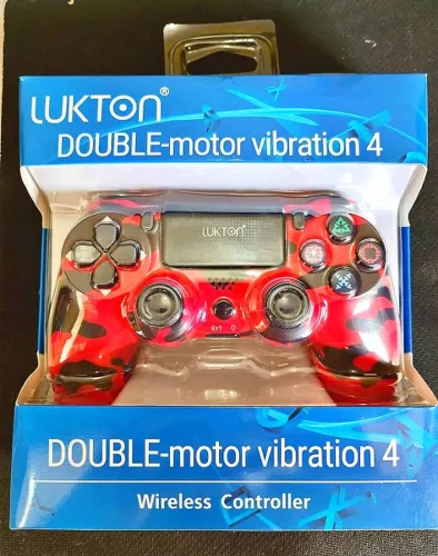 Controle Bluetooth para Playstation 4, PC e Smartphones com Wireless e Alto falante 