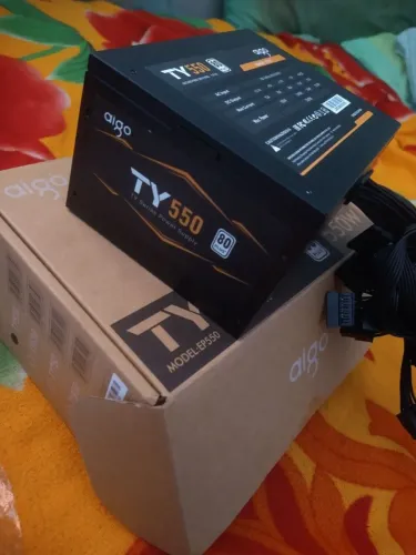 Fonte de Alimentação Aigo 550W 80 Plus Nova + Entrega gratis