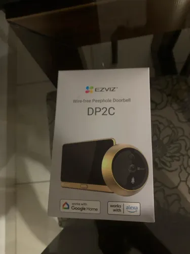 Vídeo porteiro smart EZVIZ com nota fiscal