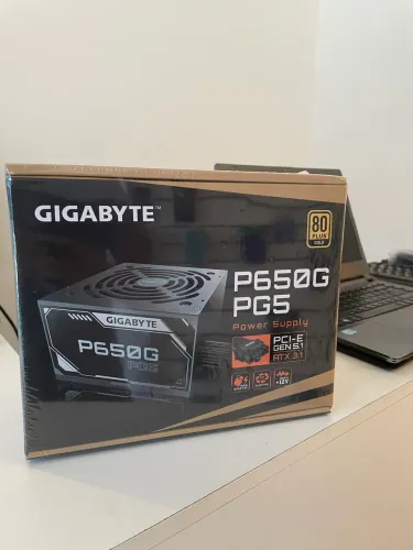 Fonte real 650W - garantia - loja física