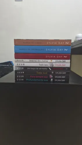 Kit 9 Livros Sylvia Day - Marca da Escuridão + Crossfire + outros