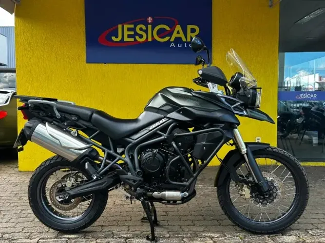 Triumph Tiger XC 800 2014 Verde revisada linda