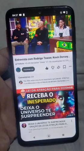 Moto G8 play zerado com adesivo de loja ainda