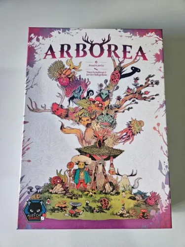 Arborea (Boardgame) (Excelente estado. Inglês. Insert 3D + Sleeves)