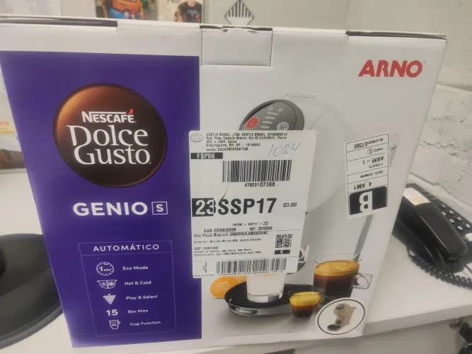 Cafeteira Dolce Gusto Gênio S
