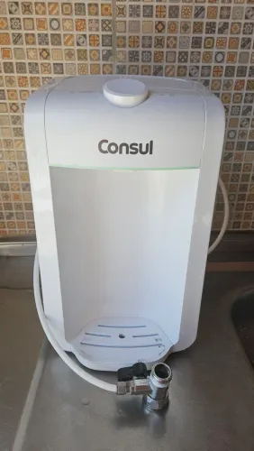 Purificador de Água Consul CPC31AB. Compacto com Filtragem Classe A - Branco