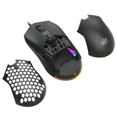 Mouse Gamer Kalkan Skadi, RGB, 12.800DPI