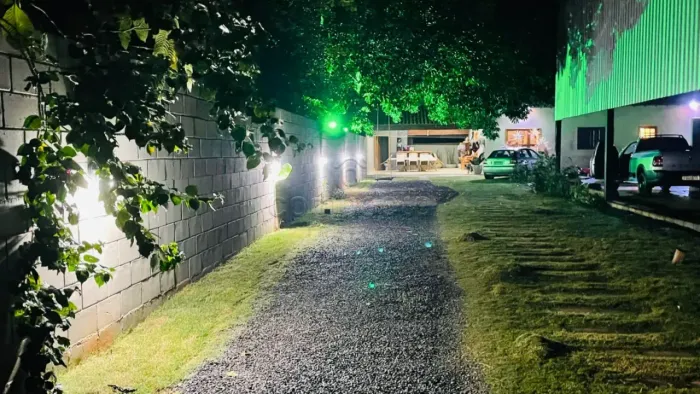 Chácara com casa e barracão localizada próxima á BR-153