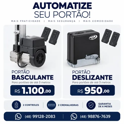 Automatize seu portão ?