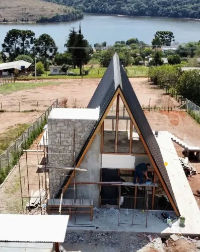 Construção chalés