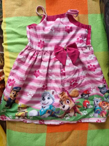 Vestido temático PATRULHA CANINA