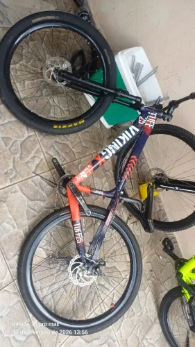 Bicicleta vikingx pra ir hj