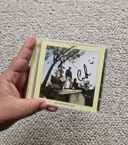 CD Wallows TELL ME THAT IT'S OVER Autografado.