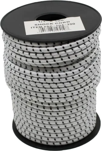 Corda elástica elástica T.W Evans Cordage 1/4" x 30 metros