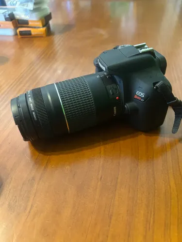 Cânon RT7 + 3 kits de lentes (50, 18-55, 75-300)