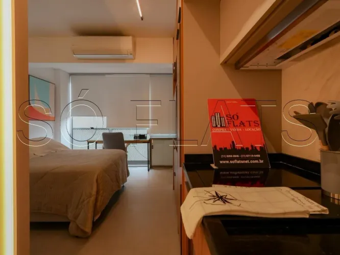 Studio disponível para compra ao lado do Hospital das Clinicas contendo 30m² e 1 dormitóri