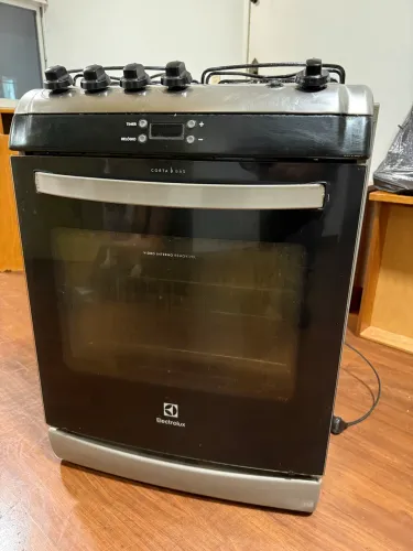 Fogão Eletrolux embutir inox 4 bocas