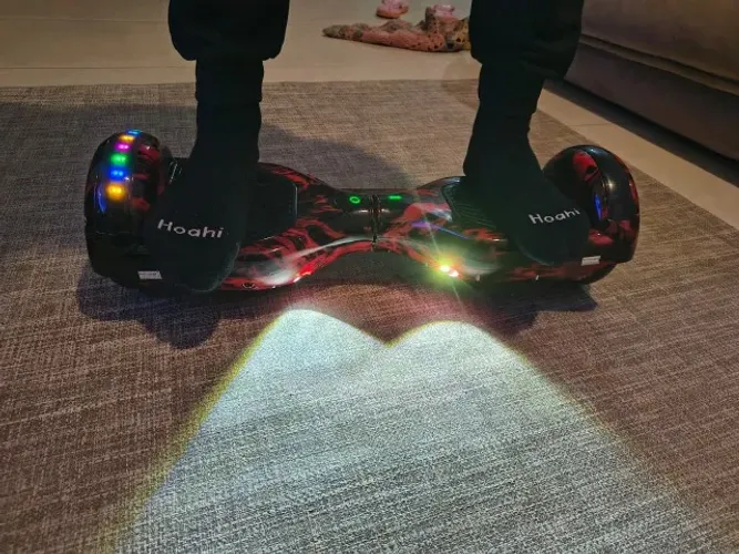 Hoverboard red fire 6,5"