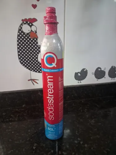 Cilindro De Co2 P Máquina De Água Com Gás Terra Rosa novo sodastream