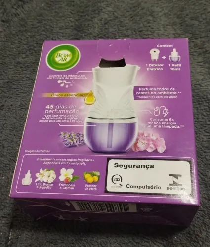 Difusor elétrico bom ar