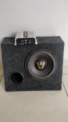 Caixa de Som Slim + Módulo TL-1500