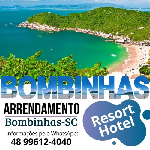 Arrendamento de resort (Hotel) frente mar na praia de Bombinhas - SC.