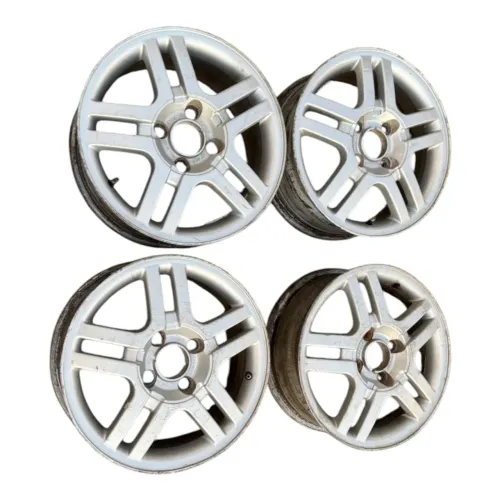 Jogo de rodas aluminio liga leve aro 15 Ford Focus Original 