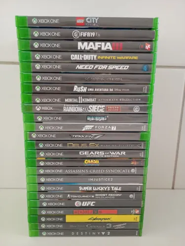 Jogos Xbox One Semi-Novos VALORES VARIAM de R$50 a 110
