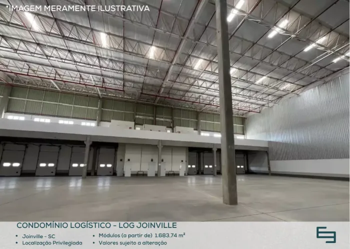Galpão para locação em Joinville - SC