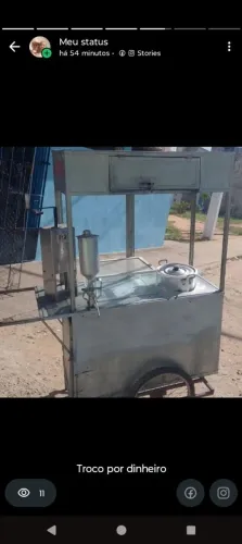 Carro de churros completo