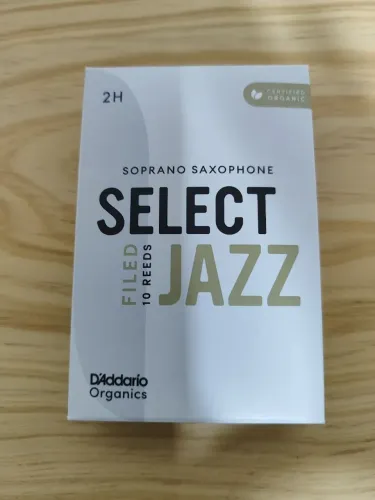 Palheta Sax Soprano Select Jazz 2H 10unidades