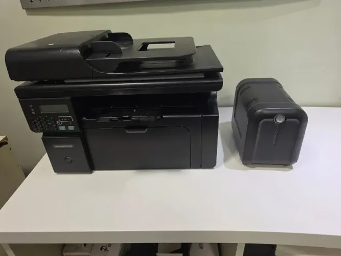 IMPRESSORA LASER HP M1212nf MFP + ESTABILIZADOR ENERMAX - TOTALMENTE FUNCIONAIS !