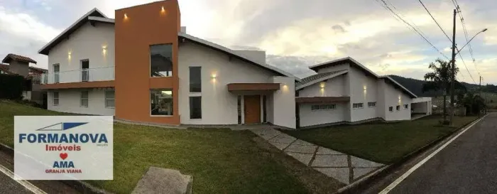 Condomínio Terras da Fazenda Santana I - Casa com 8 Suítes à venda, 680 m² por R$ 3.800.00
