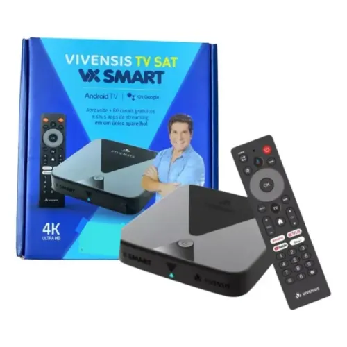 Vx Smart Vivensis -Banda ku Sinal HD Estável, Instalação Fácil e Alta