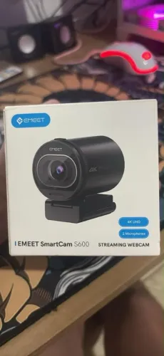 WEBCAM I EMEET SMARTCAM S600 4K UHD 2 MICRO