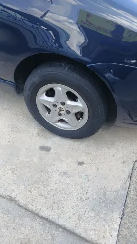 Rodas aro 13 com pneus novos