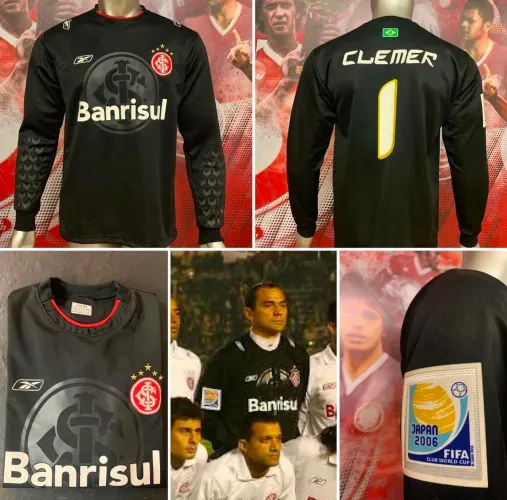 Camisa do Inter 2006 Clemer completa