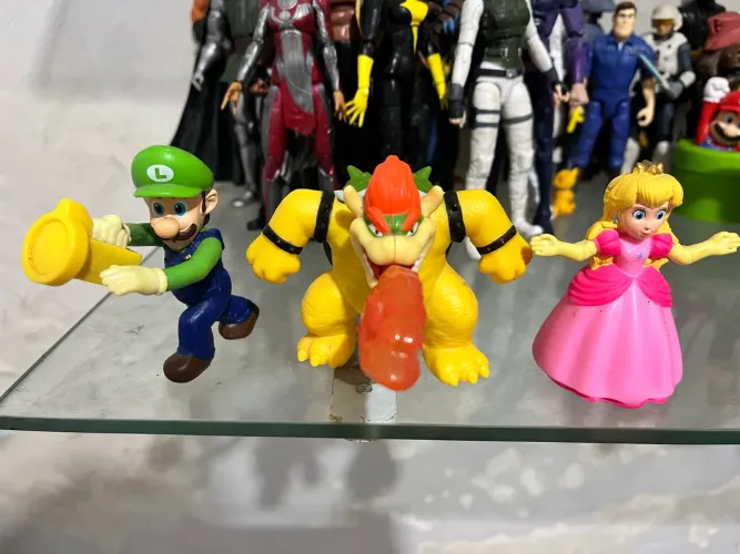 Figuras super Mário Mc donalds 
