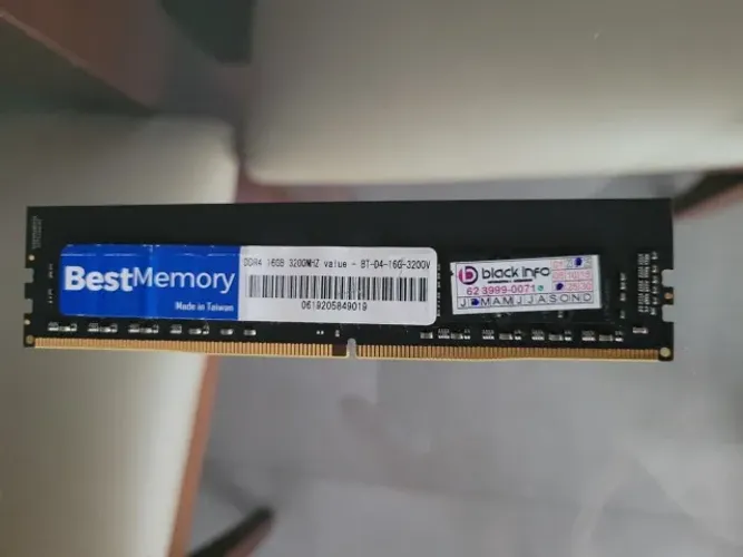 16GB Memória RAM Best Memory 3200Mhz