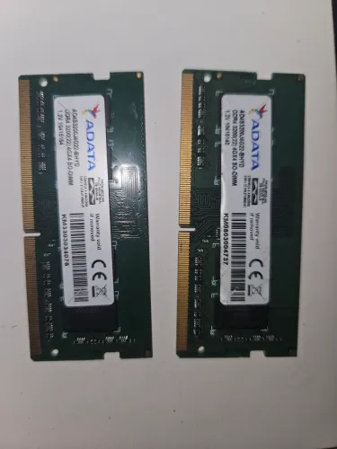 2 memórias notebook 4GB ddr4 3200 mhz adata novas 